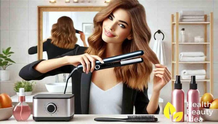 How to Straighten Hair with a Flat Iron