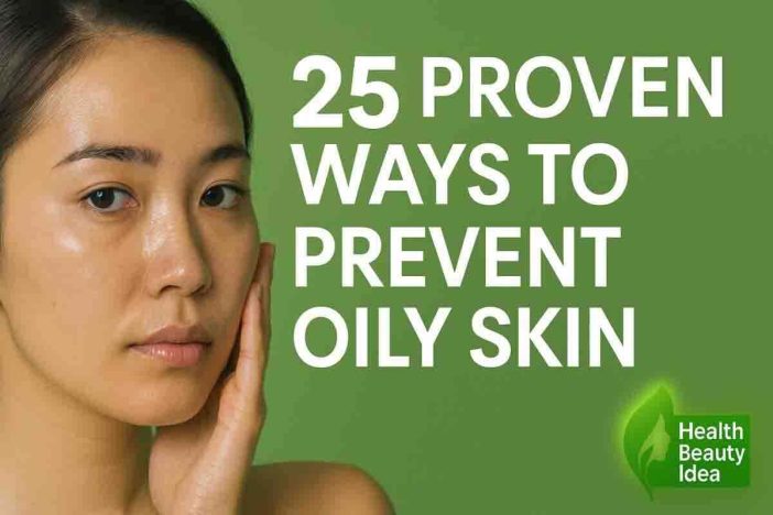 How to Prevent Oily Skin
