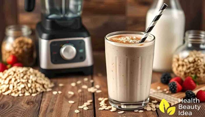 Oats in Protein Shake