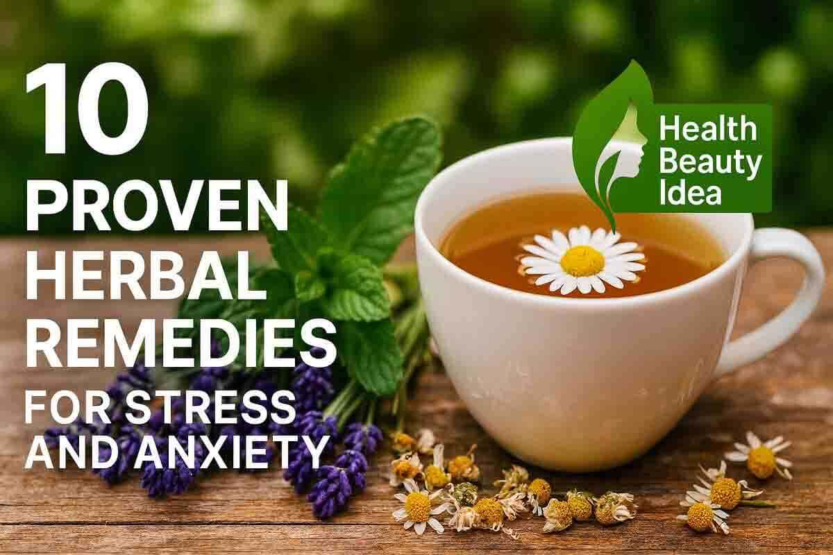 Herbal Remedies For Stress And Anxiety: 7 Proven Ways To Calm Your Mind ...