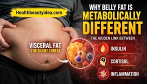 Why Belly Fat Is Metabolically Different: The Hidden Link Between Visceral Fat, Insulin, Cortisol, and Inflammation 2 Why Belly Fat Is Metabolically Different: The Hidden Link Between Visceral Fat, Insulin, Cortisol, and Inflammation